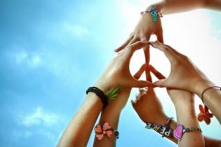 Peace Fingers Symbol